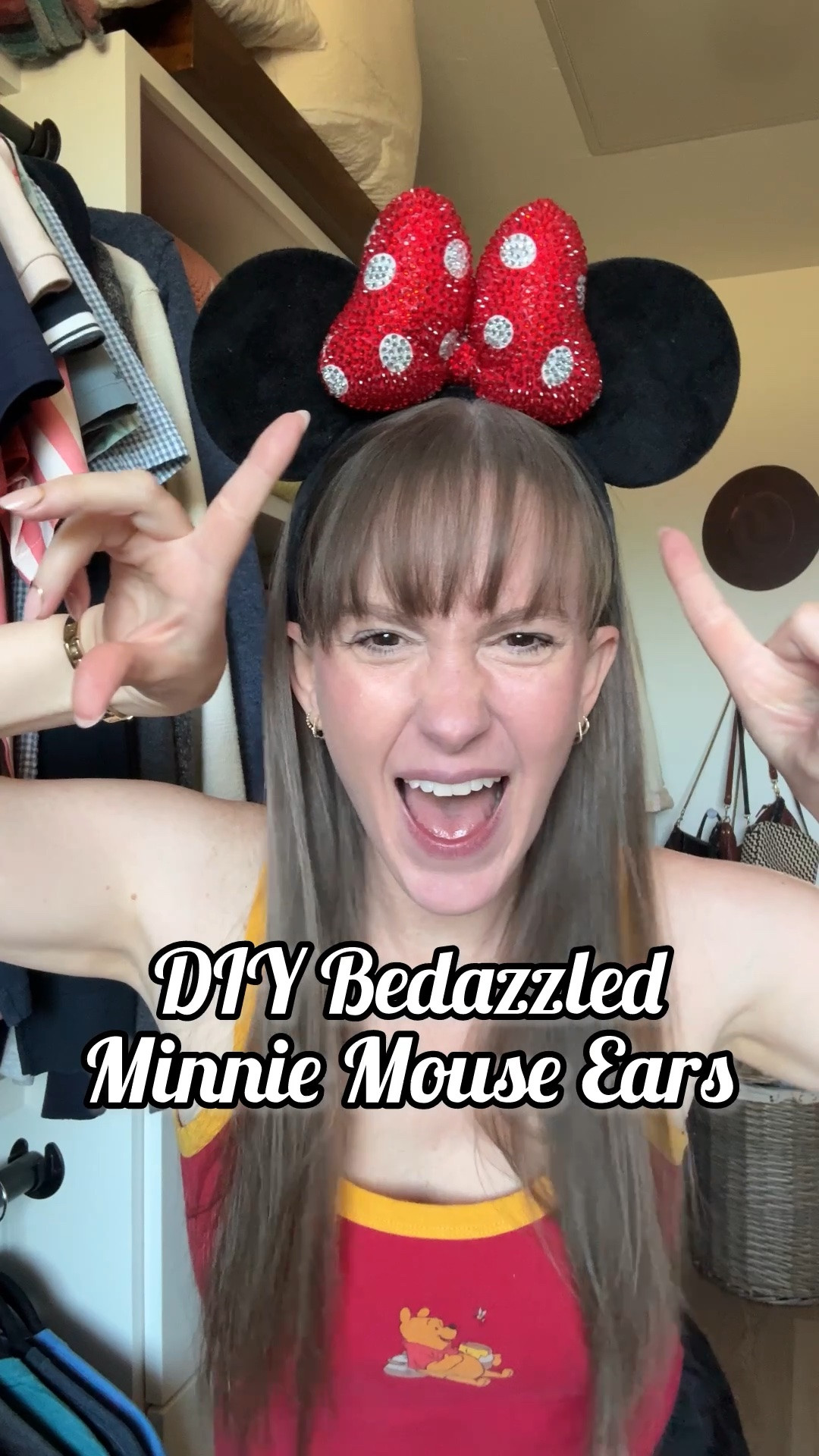OBSESSED with how these bedazzled Minnie ears turned out! Definitely making more! 🥰

#LTKmomlife #LTKootd #LTKTravel