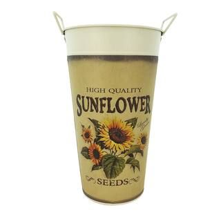 12" Sunflower Metal Bucket by Ashland® | Michaels Stores