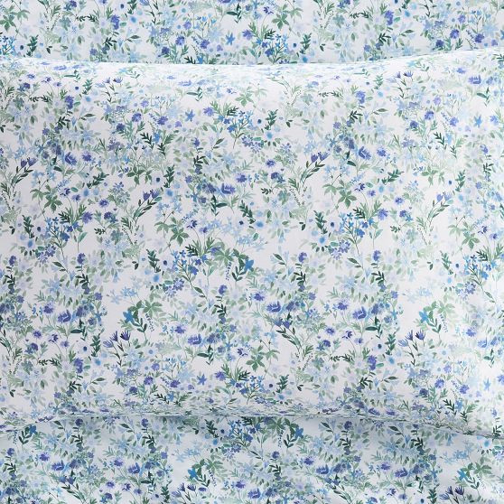 AERIN Floral Organic Sheet Set | Pottery Barn Teen