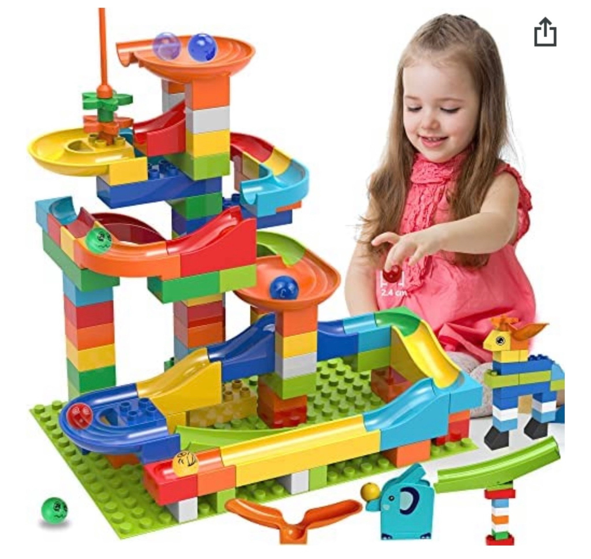 Marble run block set for toddlers! 

#LTKunder50 #LTKfamily #LTKkids