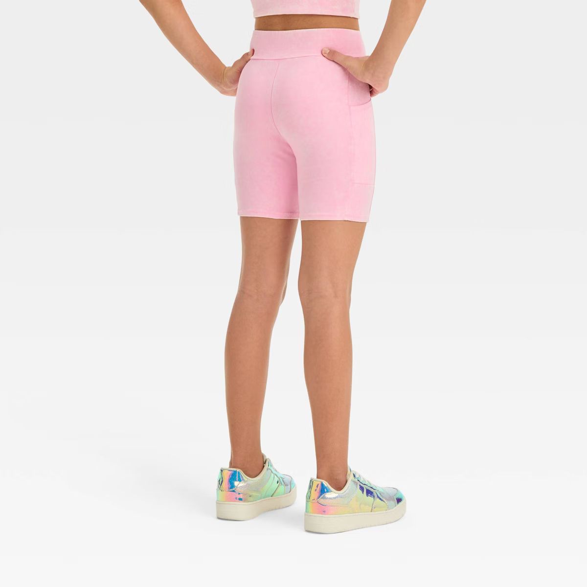 Girls' Bike Shorts with Pocket - art class™ | Target