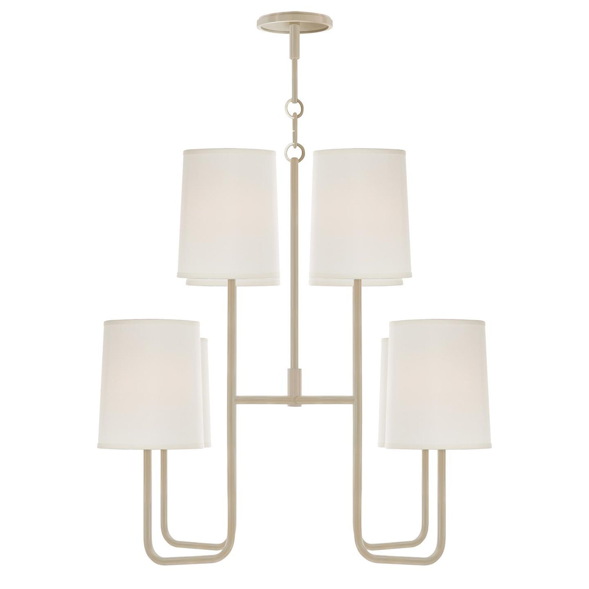 Barbara Barry Go Lightly 31 Inch 8 Light Chandelier by Visual Comfort and Co. | Capitol Lighting 1800lighting.com