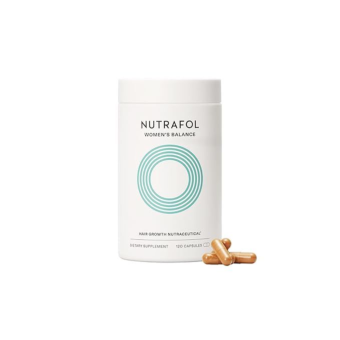 Amazon.com : Nutrafol Women’s Balance Menopause Supplement, Clinically Proven Hair Growth Suppl... | Amazon (US)