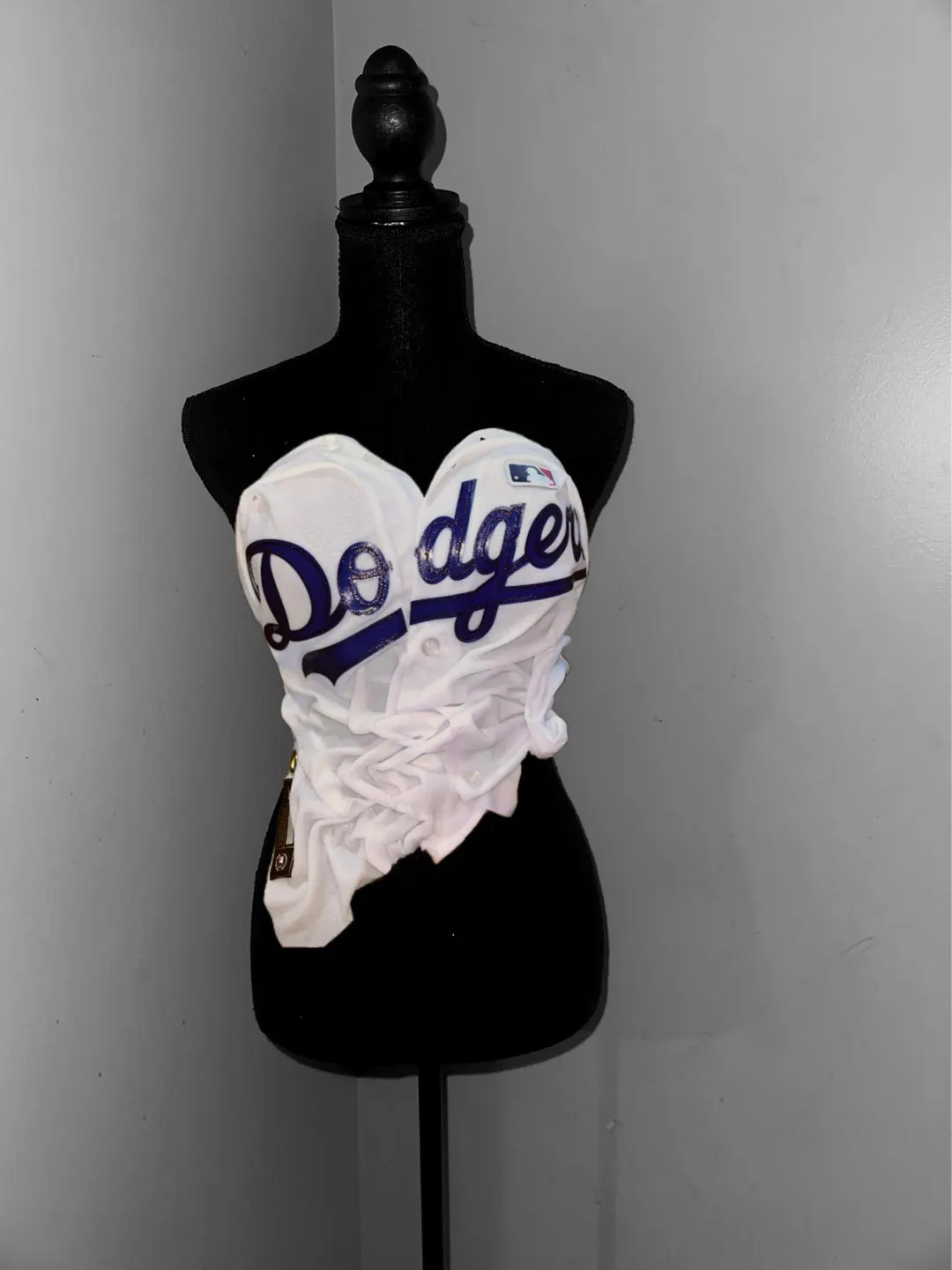 Wet Look Frozen Corset - JERSEY - Etsy | Etsy (US)