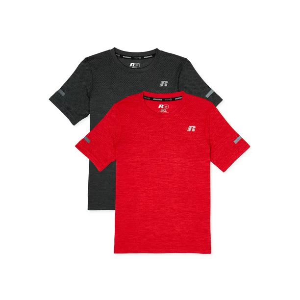 Russell Boys Core Performance T-Shirts, 2-Pack, Sizes 4-18 | Walmart (US)