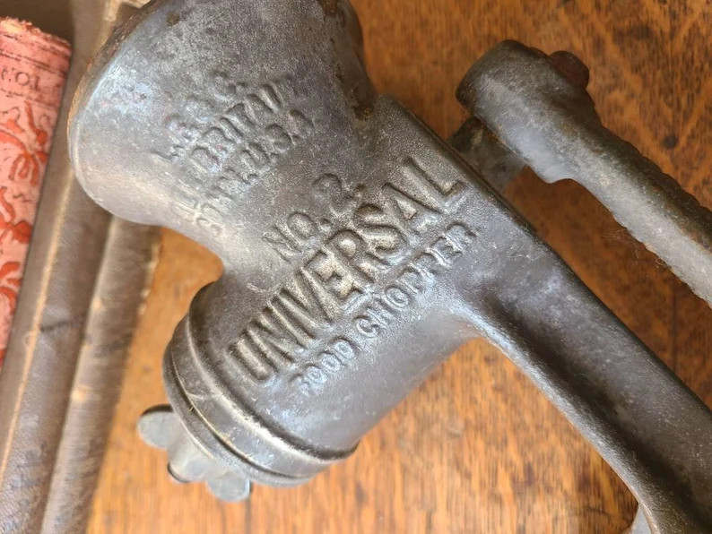 Antique No. 2 Universal Food Chopper L.F.&C. New Britain CONN USA Rustic Primitive Farmhouse Déc... | Etsy (US)