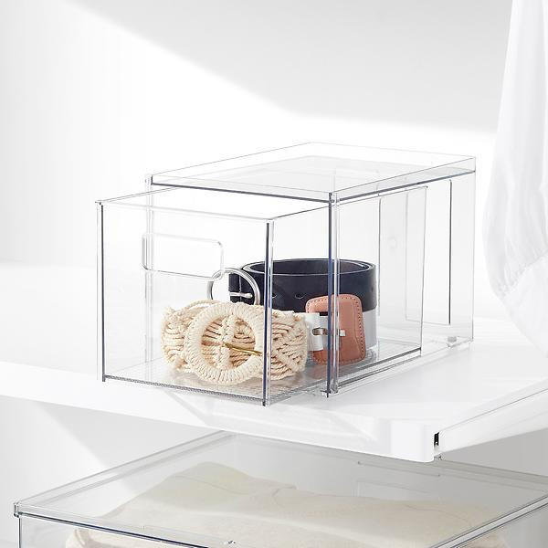 Everything Organizer Small Drawer Clear | The Container Store