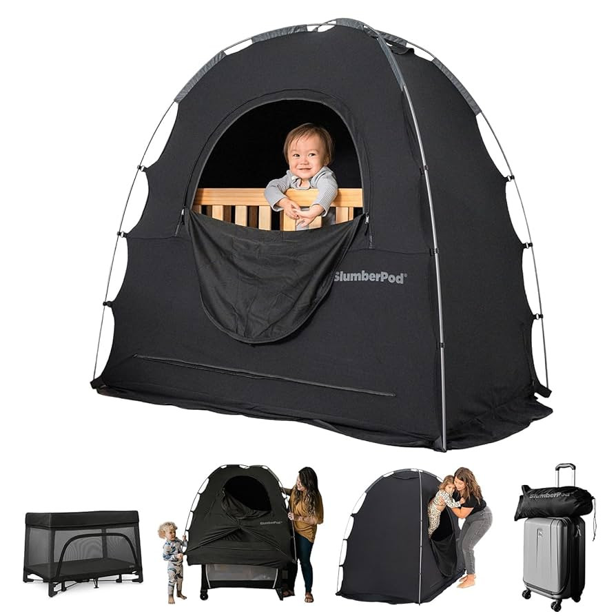 SlumberPod The Original Blackout Sleep Tent Travel Essential for Babies and Toddlers, Mini Crib a... | Amazon (US)