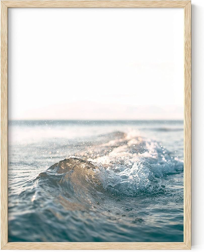 HAUS AND HUES Ocean Wall Art and Wave Poster - Ocean Wave Posters and Beach Art Ocean Posters Wav... | Amazon (US)