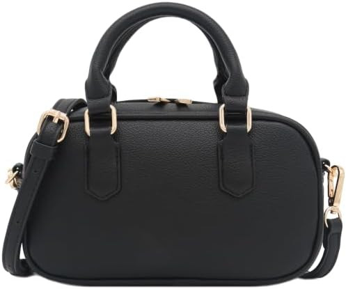 Mini PU Leather Satchel Purse Top Handle Crossbody Bag | Amazon (US)