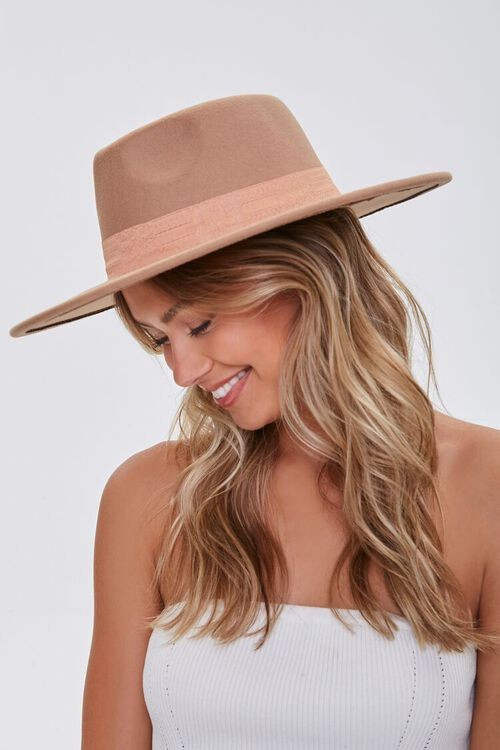 Structured-Brim Felt Fedora | Forever 21 (US)