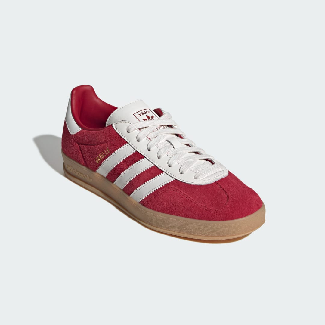 adidas GAZELLE INDOOR SHOES Team Victory Red M 9.5 / W 10.5 - Mens Originals Shoes | adidas (US)