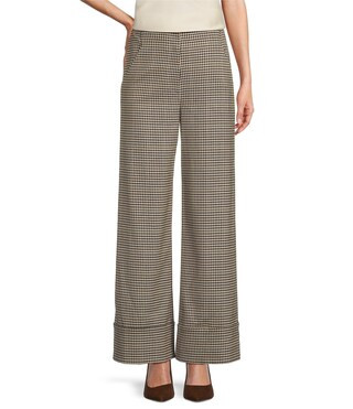 Antonio Melani Coordinating Sophie Plaid Print Wide Leg Pants | Dillard's | Dillard's