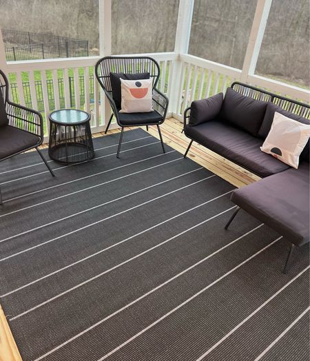 Loving our new outdoor rug! And it’s on sale 🤌🏼

Outdoor rug area rug seasonal patio porch home decor outdoor furniture sale black modern 

#LTKsalealert #LTKSeasonal #LTKhome