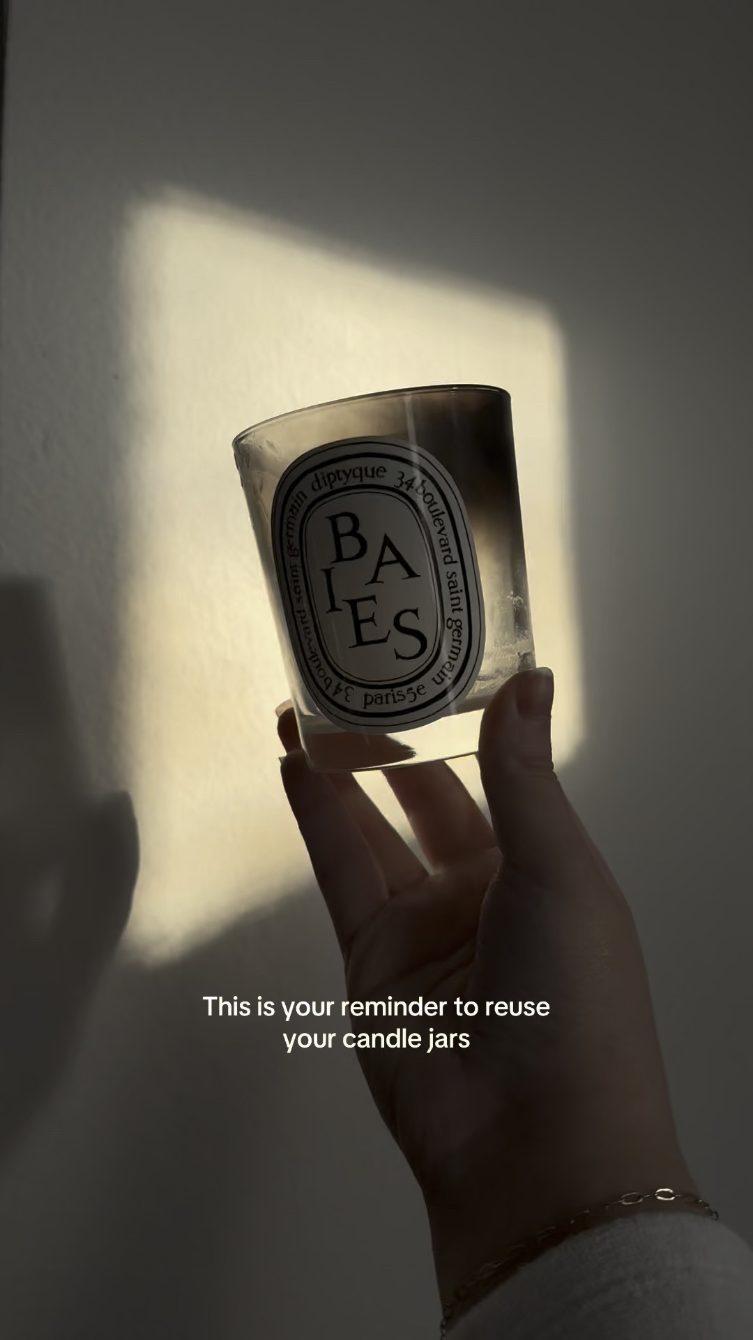 Love reusing candle jars such as this #Diptyque one for storing beauty items like q-tips. #recycling #reuse #luxury #luxurycandle #candles 

#LTKBeauty #LTKSeasonal