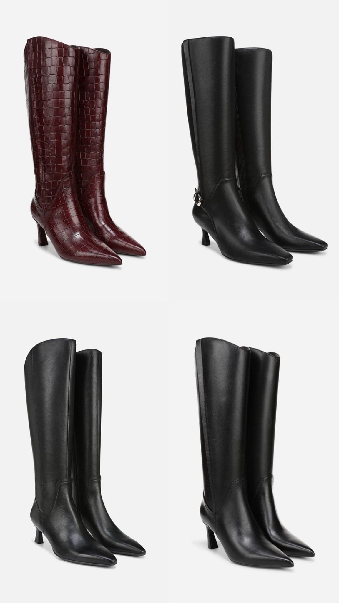 Pointed toe, leather, over the knee boots 

#LTKCyberWeek #LTKSaleAlert