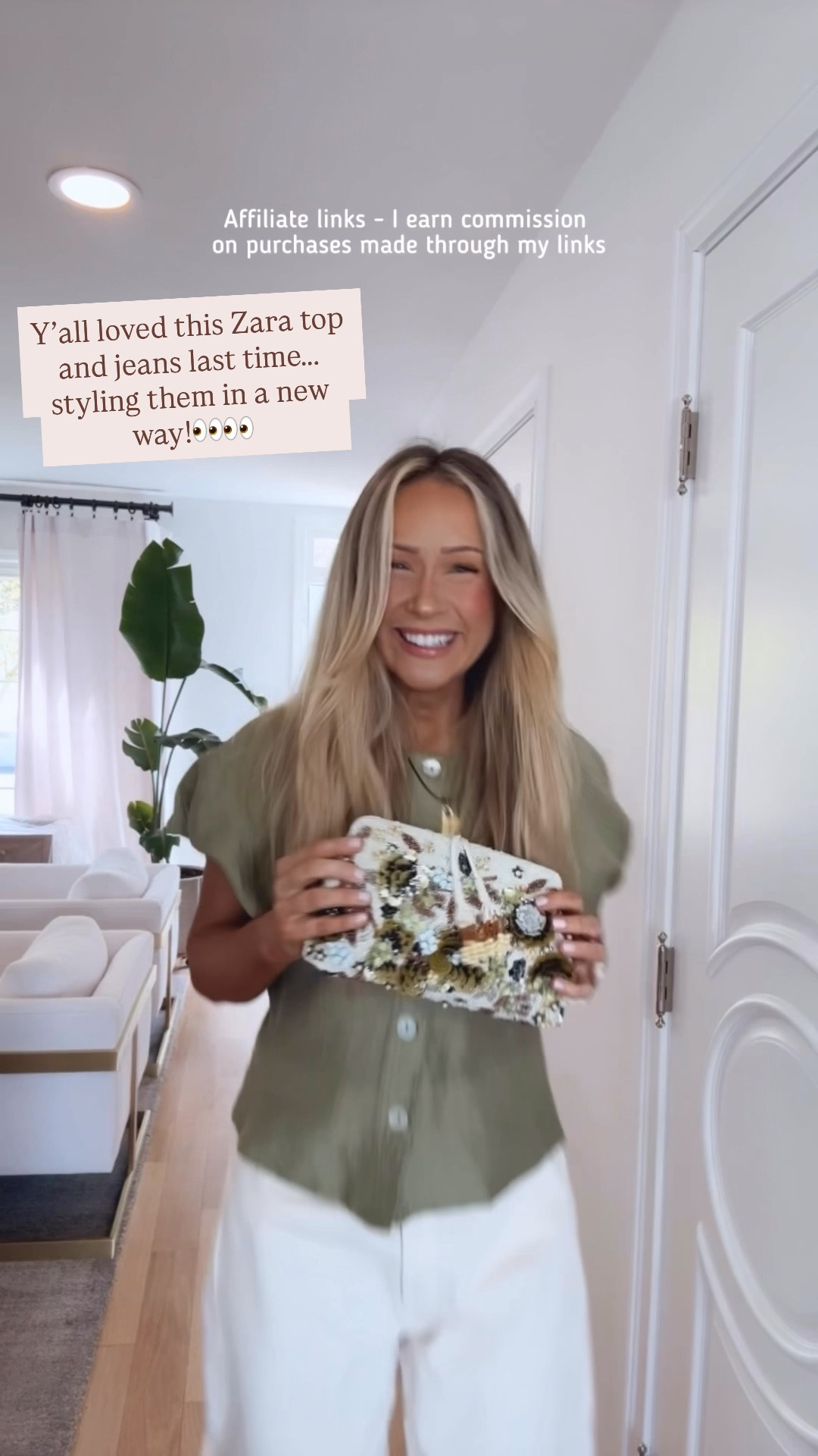 Affiliate links - I earn commission on purchases made through my links | Zara spring outfit 
