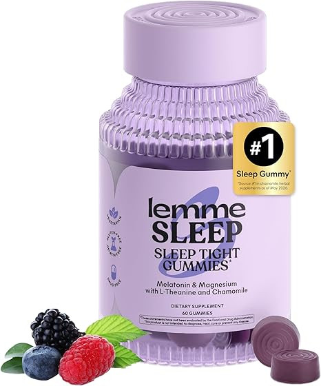 Lemme Sleep Gummies with 5mg Melatonin, 30-Day Supply | Amazon (US)