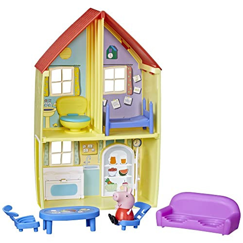 Peppa Pig Peppa’s Adventures Family House Playset, Includes Figure and 6 Fun Accessories, Preschool Toy for Ages 3 Up | Amazon (US)