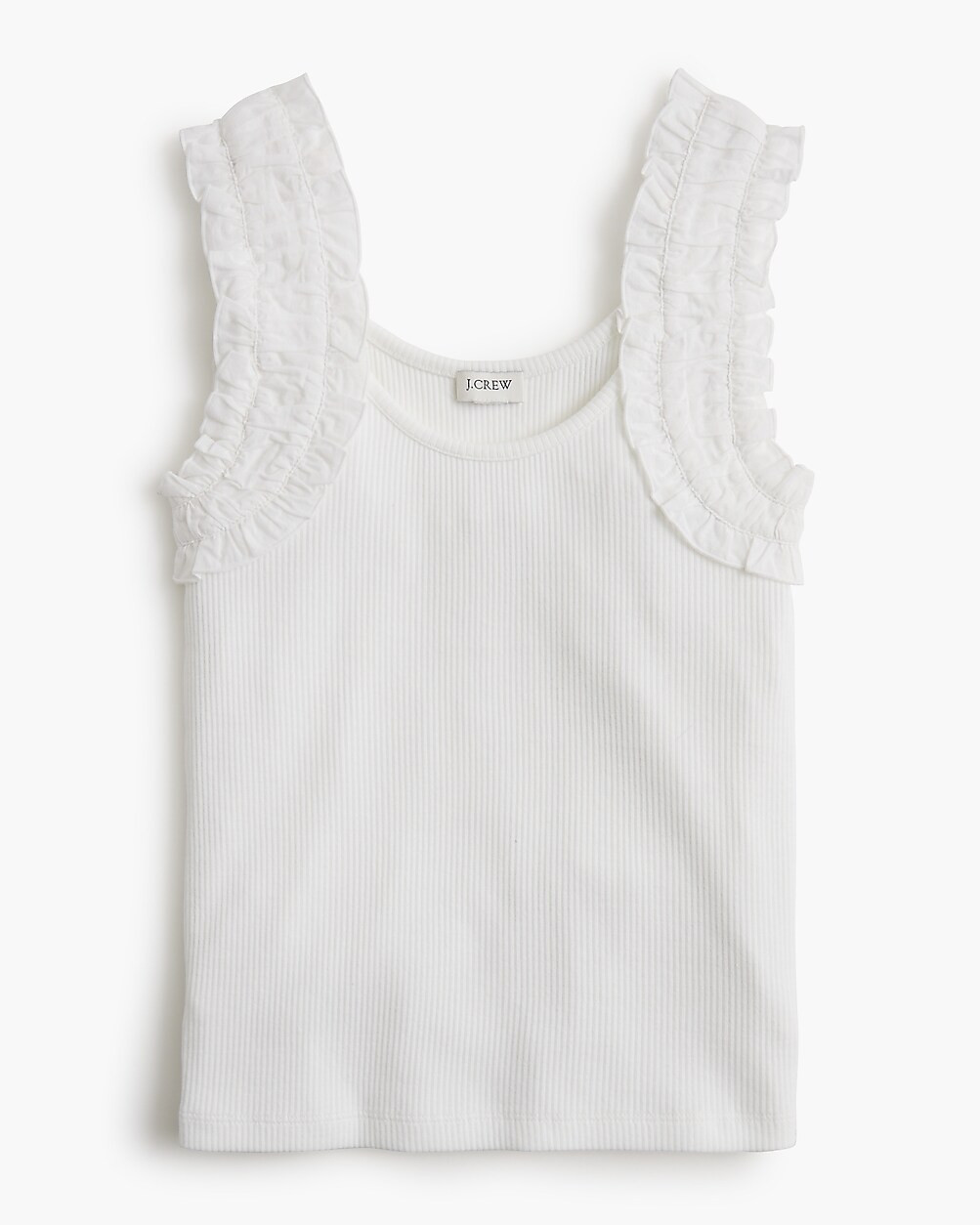 Ruched-strap tank top | J.Crew Factory