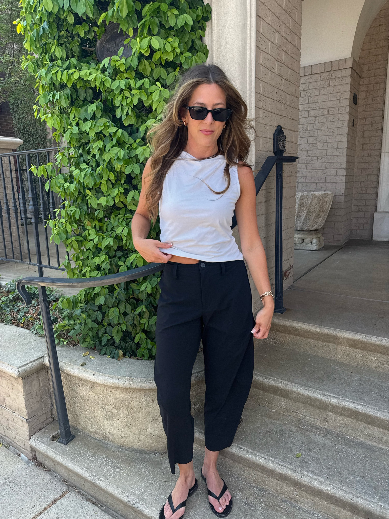 The best everyday pant! So comfortable and flattering. Wearing size 2 for reference @Ruti 

CBK, 90s, minimalism, casual, ootd #ad

#LTKootd #LTKWorkwear #LTKTravel