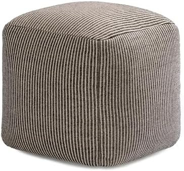 Anji Mountain Pouf Ottoman Foot Rest, Handmade Ottoman Pouf, Comfortable Foot Stool, Decorative F... | Amazon (US)