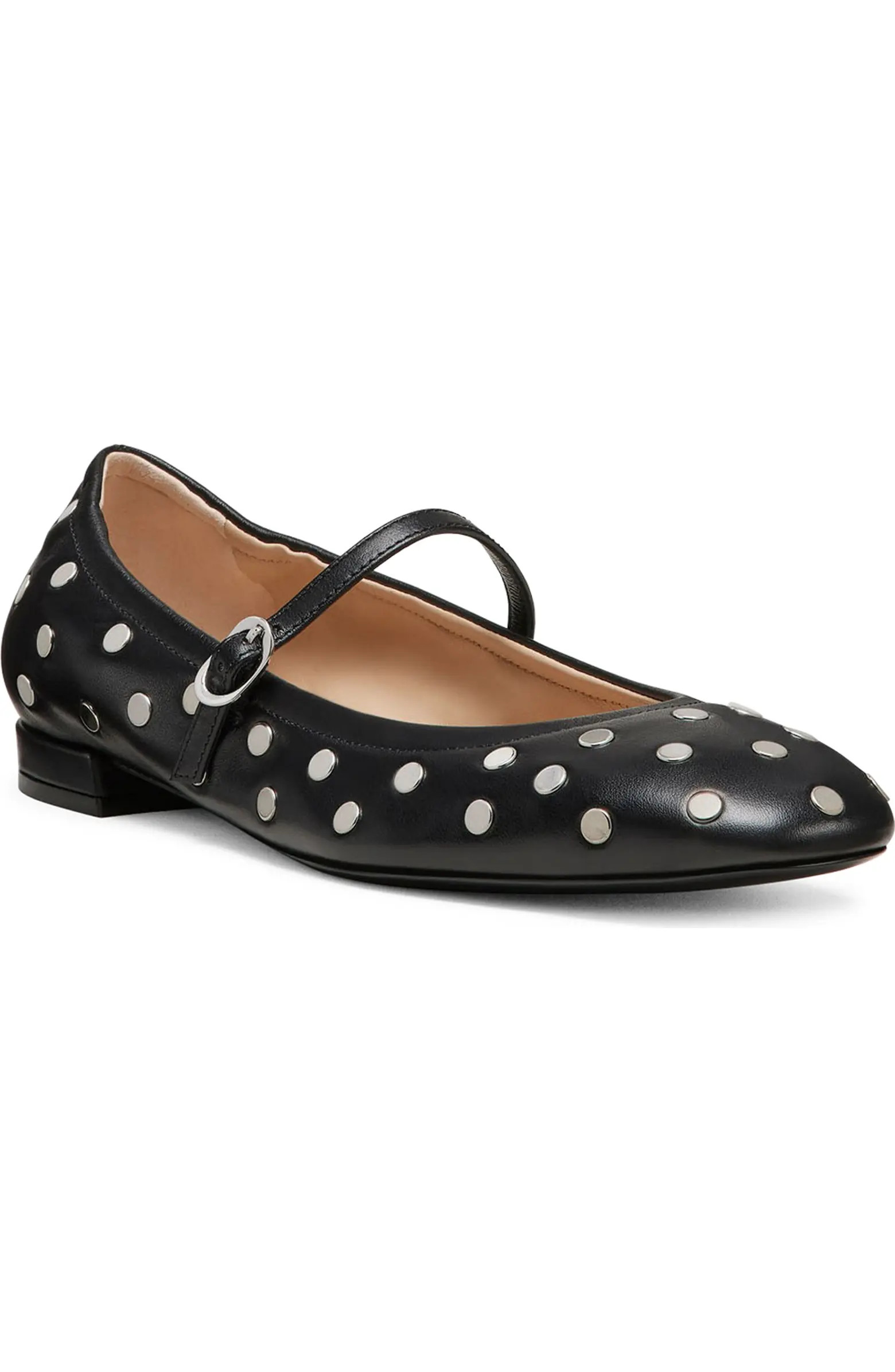 Stuart Weitzman Claris Stud Ballet Flat (Women) | Nordstrom | Nordstrom
