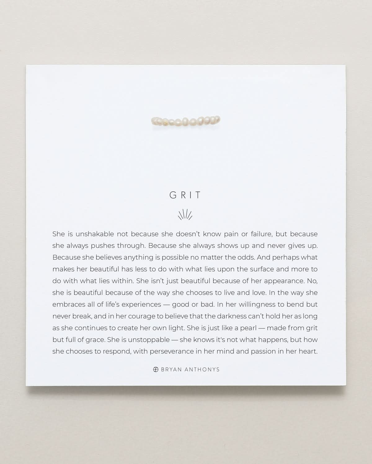 Grit Seed Pearl Ring | Bryan Anthonys | Bryan Anthonys