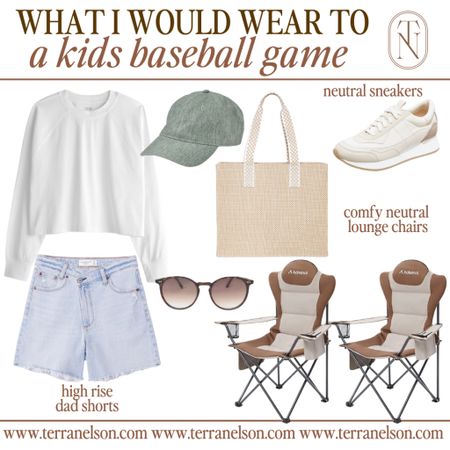 Outfits for kids baseball game. Swap out the long sleeve for a tshirt if it’s hot where you are! 

#LTKSeasonal #LTKunder50 #LTKstyletip