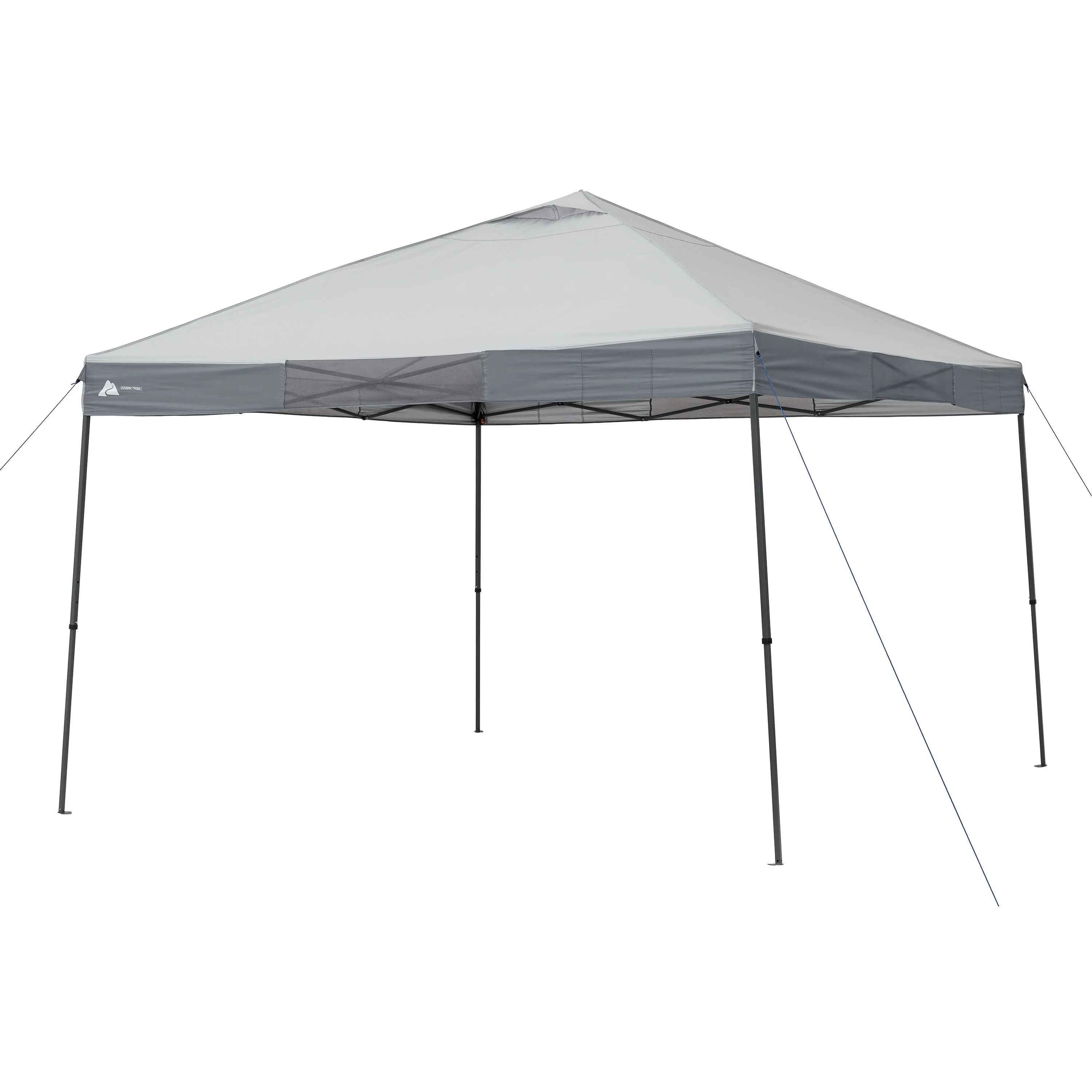 Ozark Trail 12' x 12' Instant Straight Leg Canopy for Camping - Gray | Walmart (US)