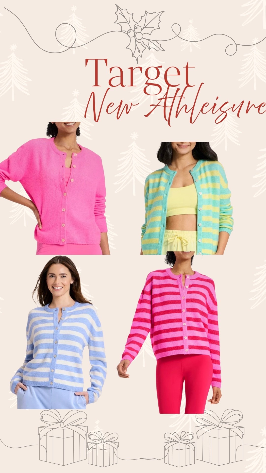 Bright colored striped soft cardigans perfect for throwing over your workout clothes! 

#LTKGiftGuide #LTKActive #LTKFindsUnder50