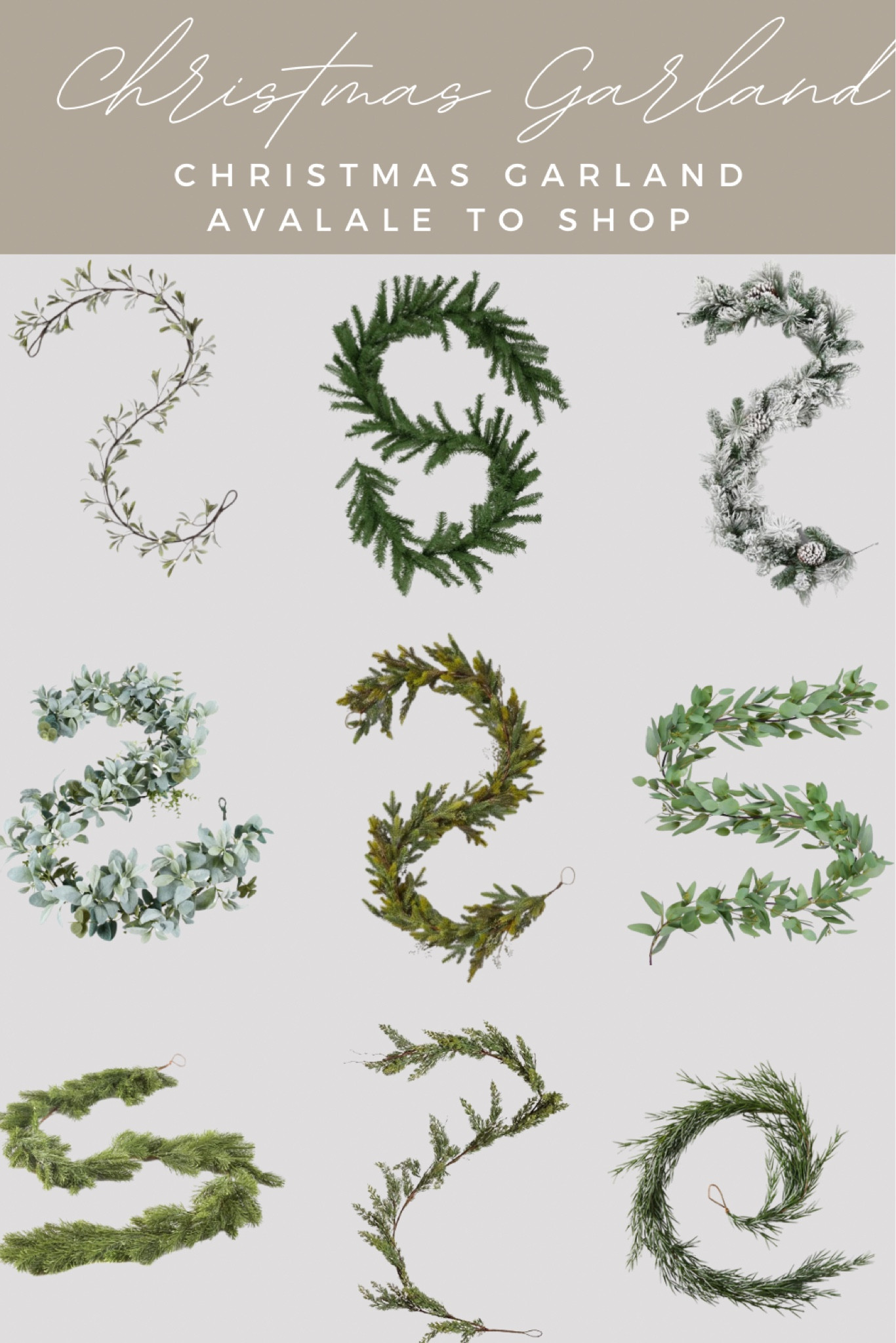 My favorite holiday garland finds to decorate for the holidays. Holiday garland, Christmas garland, Christmas decorations #christmasdecorations #garland 

#LTKHoliday #LTKSeasonal #LTKCyberweek