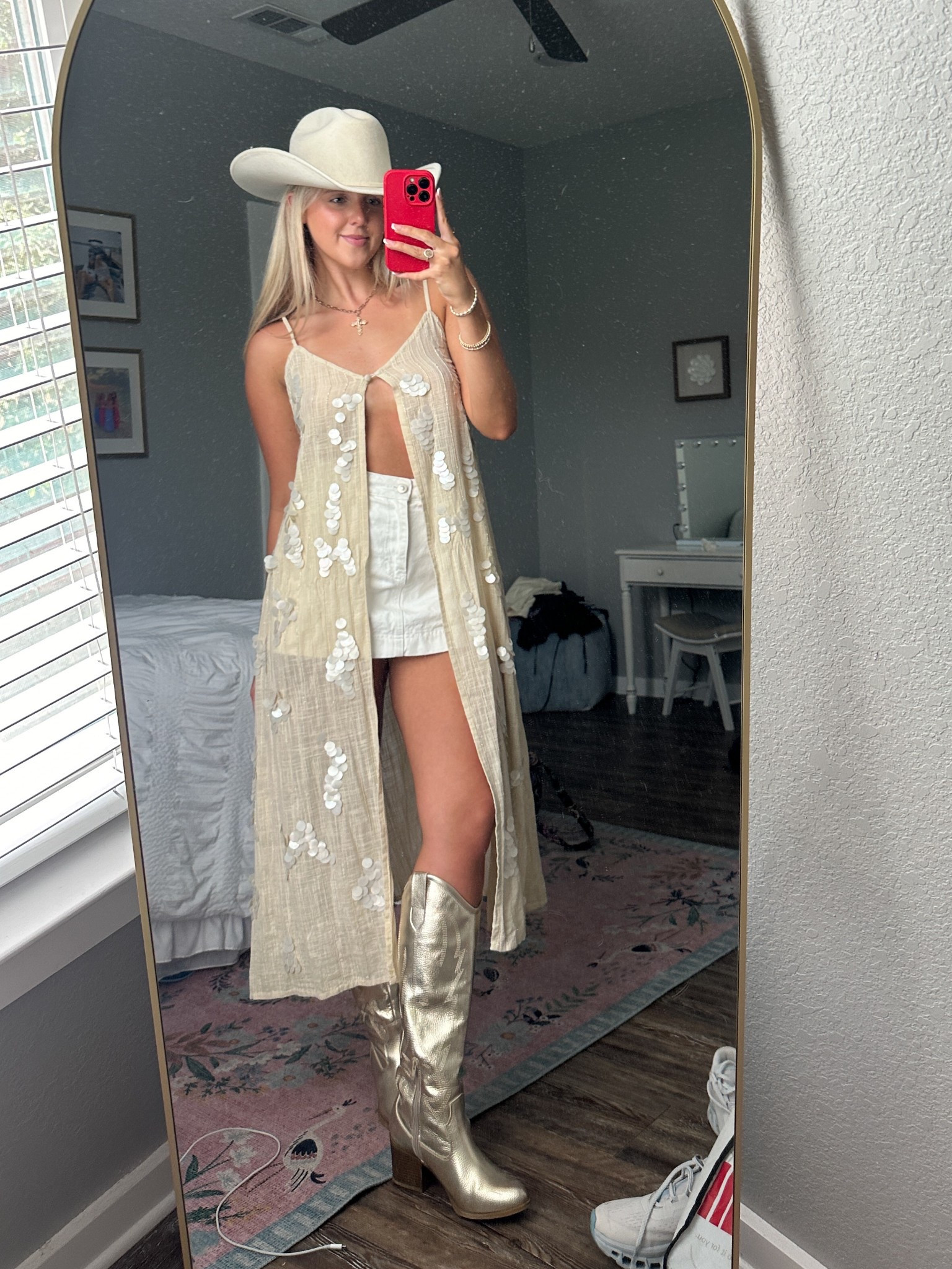 Just another fun outfit with boots! 

Cami is sold out from anthropologie , but similar ones are linked! 

#college #western #boots #countryconcert 

#LTKSeasonal #LTKSummerEdit #LTKU