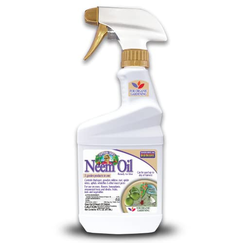 Bonide Captain Jack's Neem Oil, 16 oz Ready-to-Use Spray, Multi-Purpose Fungicide, Insecticide and Miticide for Organic Gardening | Amazon (US)