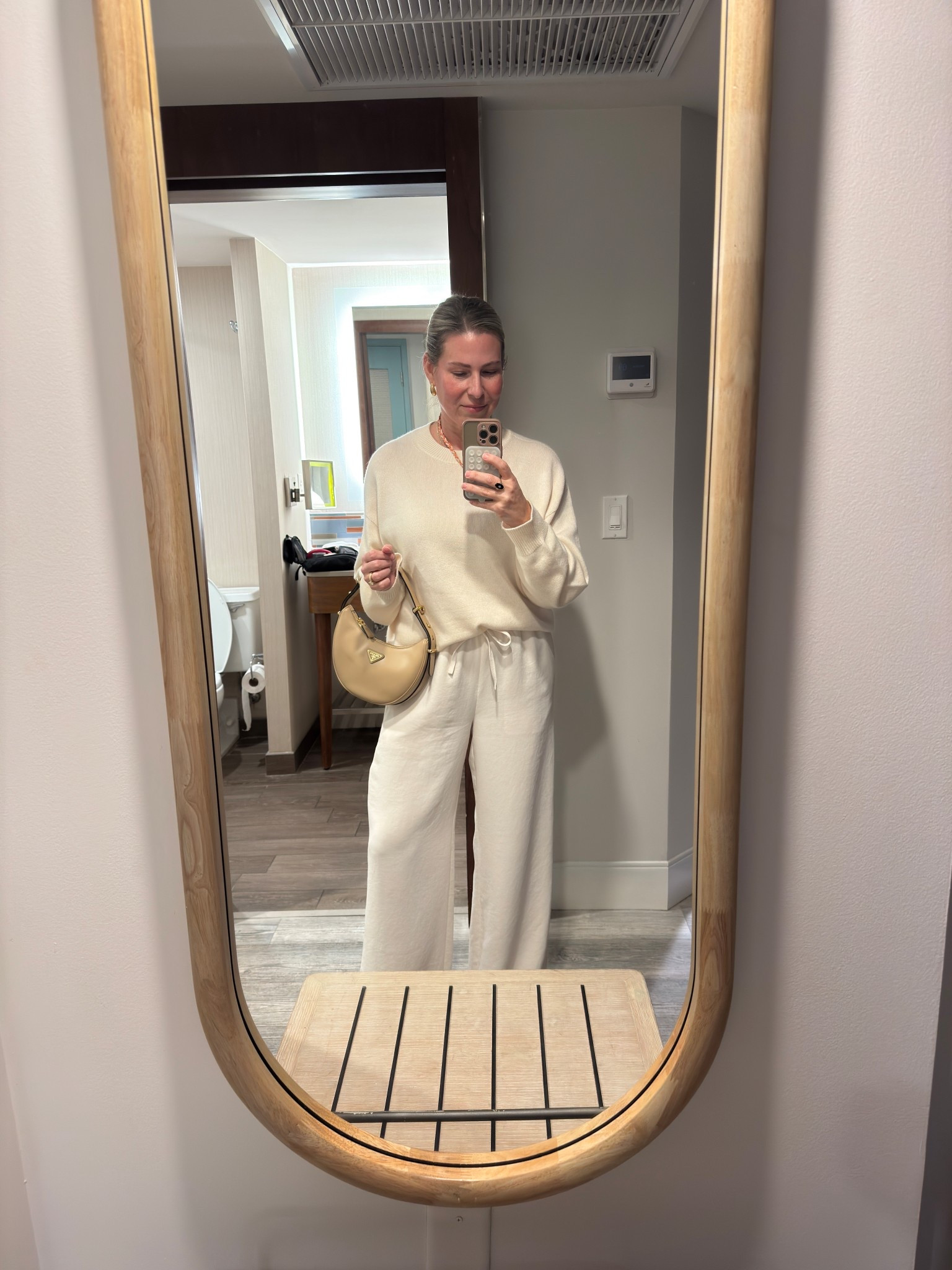 Wrinkle free pants! Cashmere sweater medium in both. 

#LTKTravel #LTKSaleAlert #LTKootd