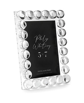 Ginger Crystal Bubble Picture Frame, 5" x 7" | Macy's