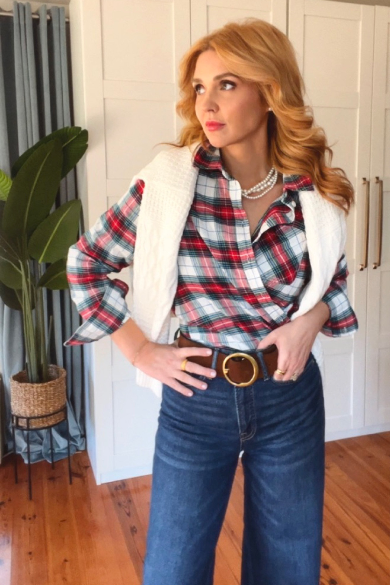 Southern Christmas 🌲🌟
Pearls and Plaid ❤️



#LTKover40 #LTKstyletip #LTKHoliday