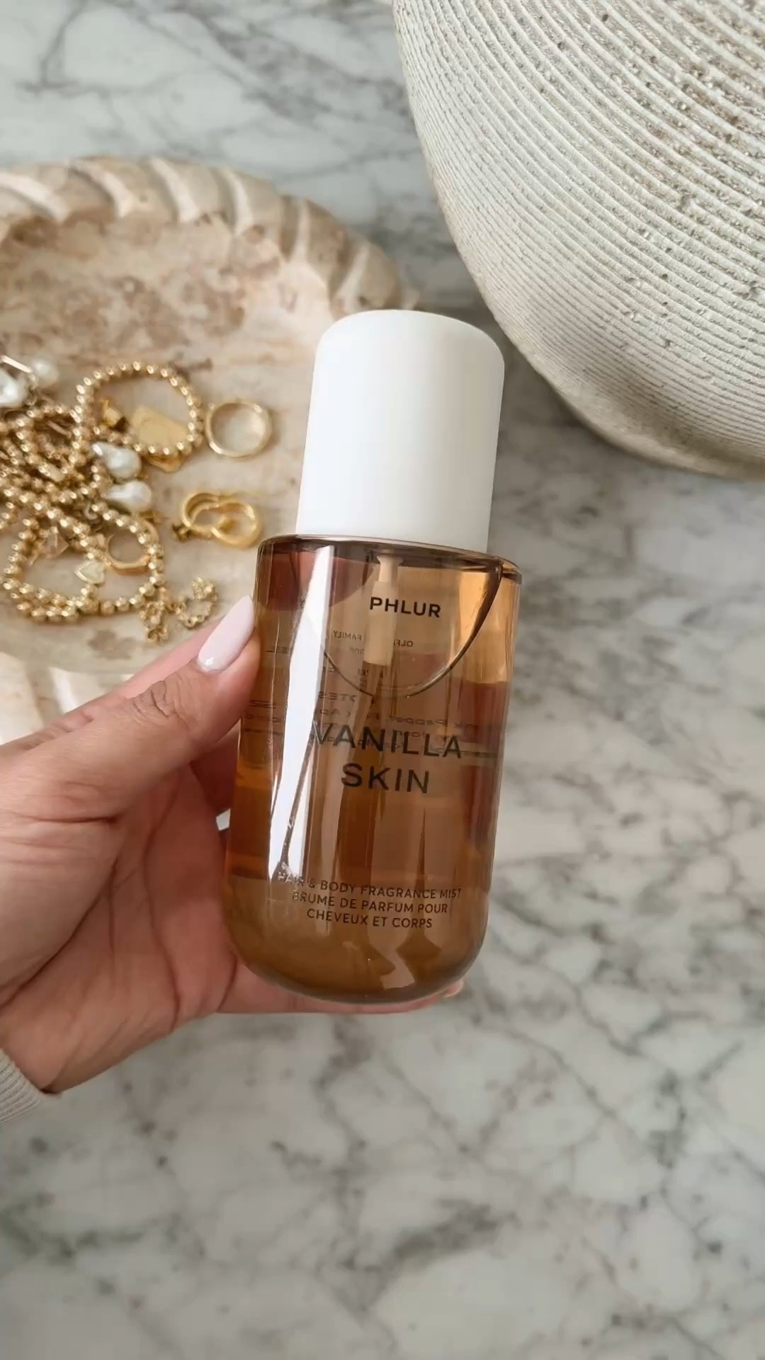 This vanilla skin body mist smells HEAVENLY ☁️ 🤎 smells like brown sugar + vanilla + cozy + sweet + romantic 
Also found a smaller size in revolve for $25

#phlur #vanillaskin #perfume #fragrance #bodymist #bodysplash #fragrancemist #hairmist #sweet #giftidea #amazon #amazonfind #beauty #trending 

#LTKFindsUnder50 #LTKBeauty #LTKWatchNow