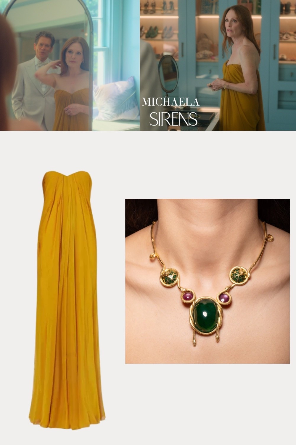 Netflix Sirens: Michaela’s gold dresss

#LTKStyleTip