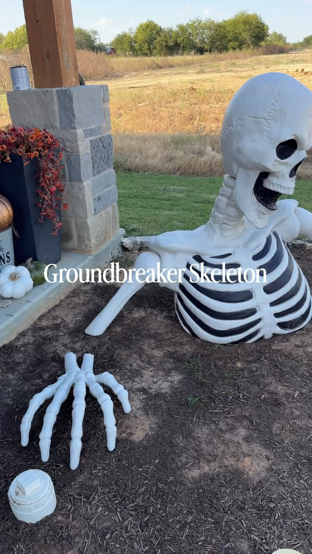 Meet the ultimate spooky season showstopper 👻 The Groundbreaker Skeleton from Tractor Supply is the perfect outdoor Halloween decoration. & it’s 40% off right now! Affordable, durable, and creepy enough to stop trick-or-treaters in their tracks! 

#LTKHalloween #LTKSeasonal #LTKSaleAlert