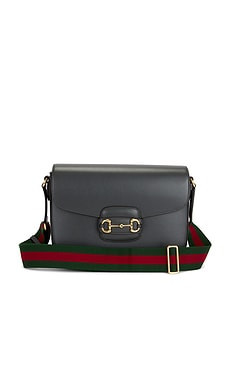 FWRD Renew Gucci Horsebit 1955 Shoulder Bag in Grey from Revolve.com | Revolve Clothing (Global)