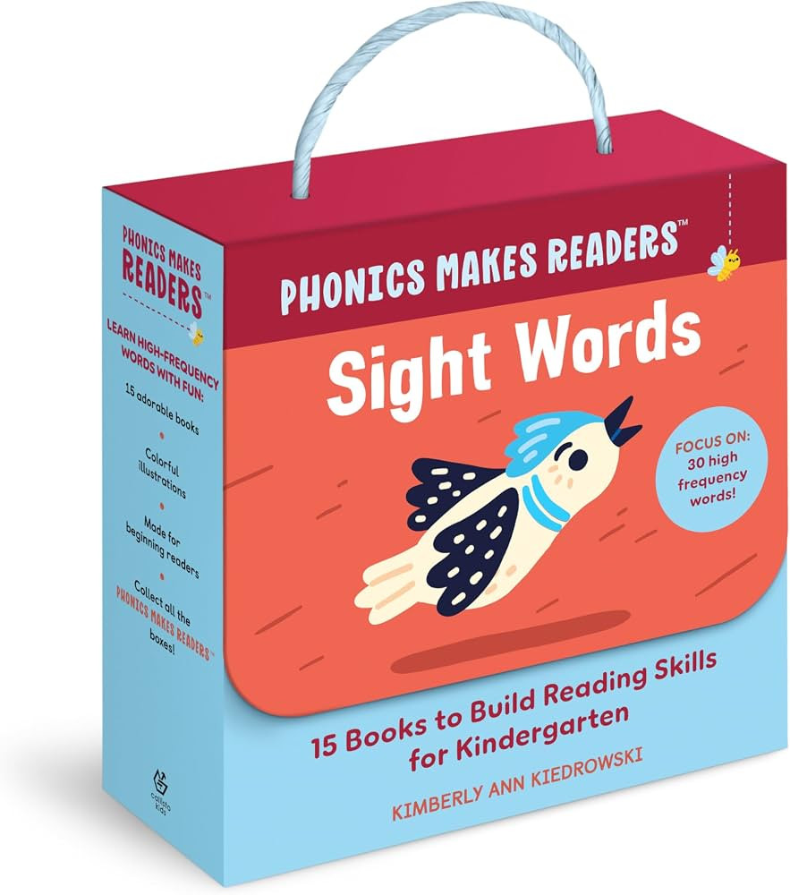 Phonics Makes Readers: Sight Words Kindergarten: 15 Books to Build Reading Skills | Amazon (US)