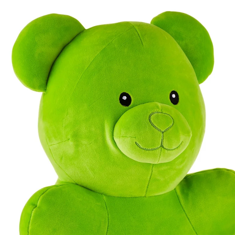 Valentine’s Day Green Gummy Bear Plush, Ages, 3+, 16”, by Way To Celebrate | Walmart (US)