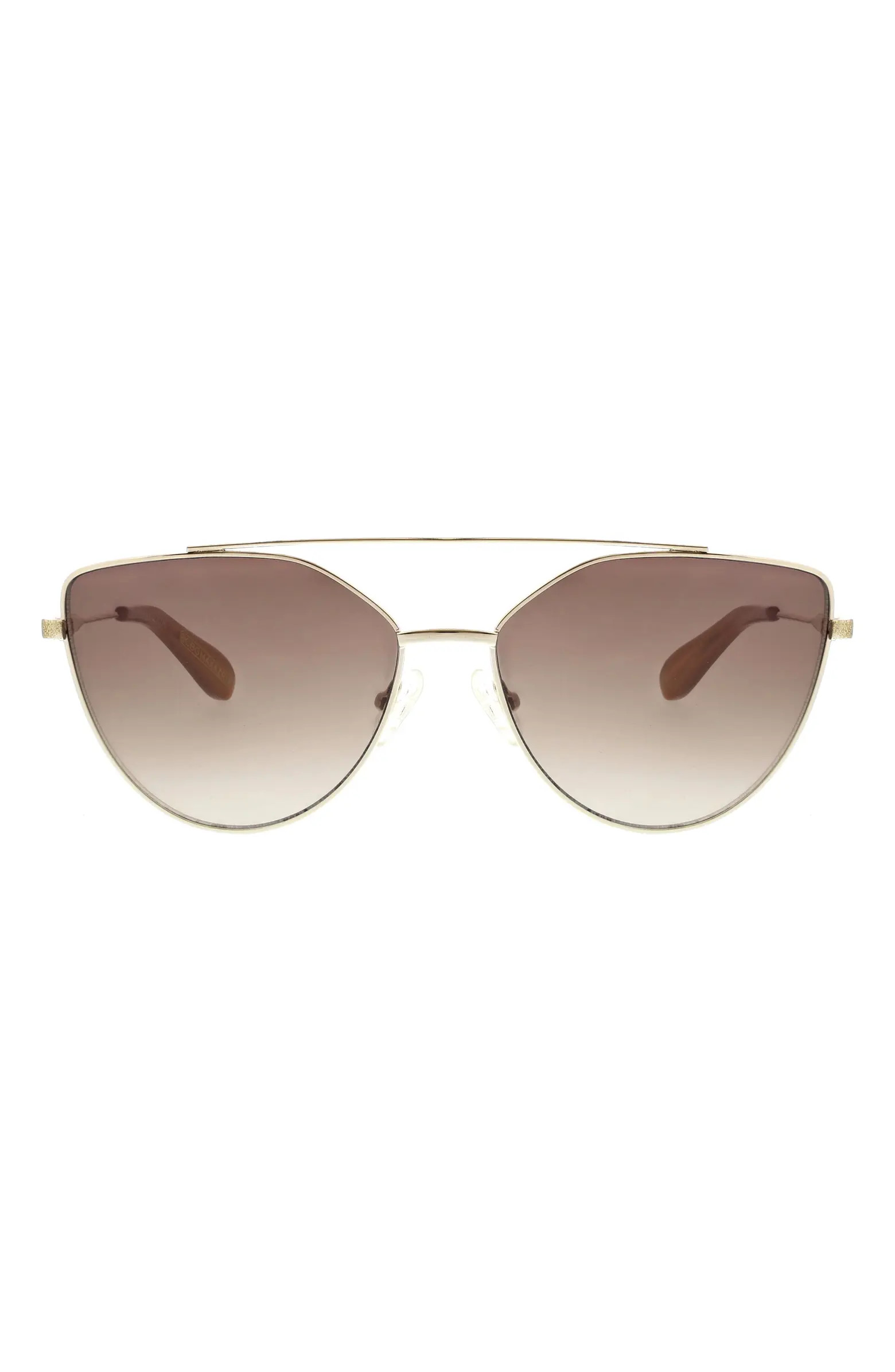 BCBG 60mm Metal Browline Cat Eye Sunglasses | Nordstromrack | Nordstrom Rack