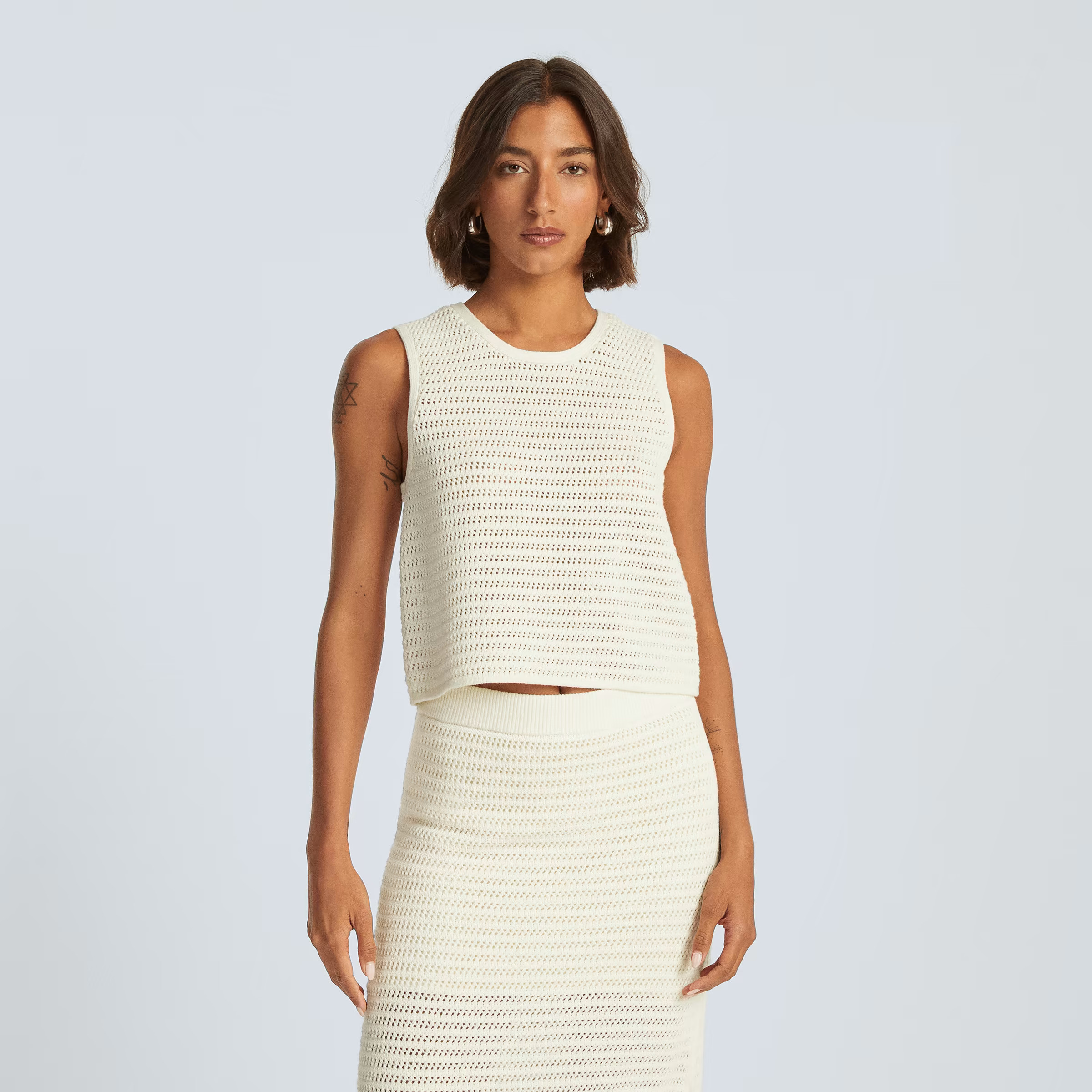 The Crochet Knit Cami | Everlane