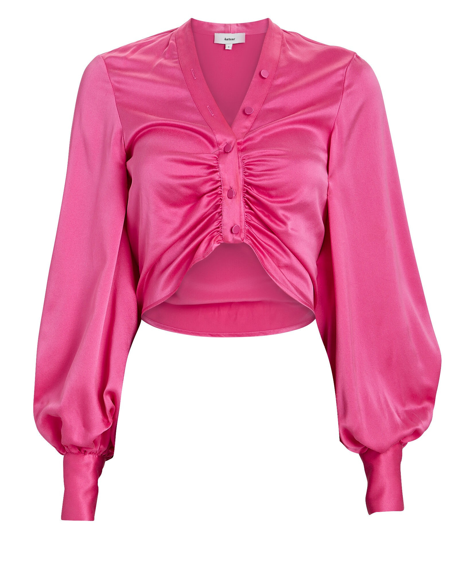 Harri Cropped Button-Down Top | INTERMIX