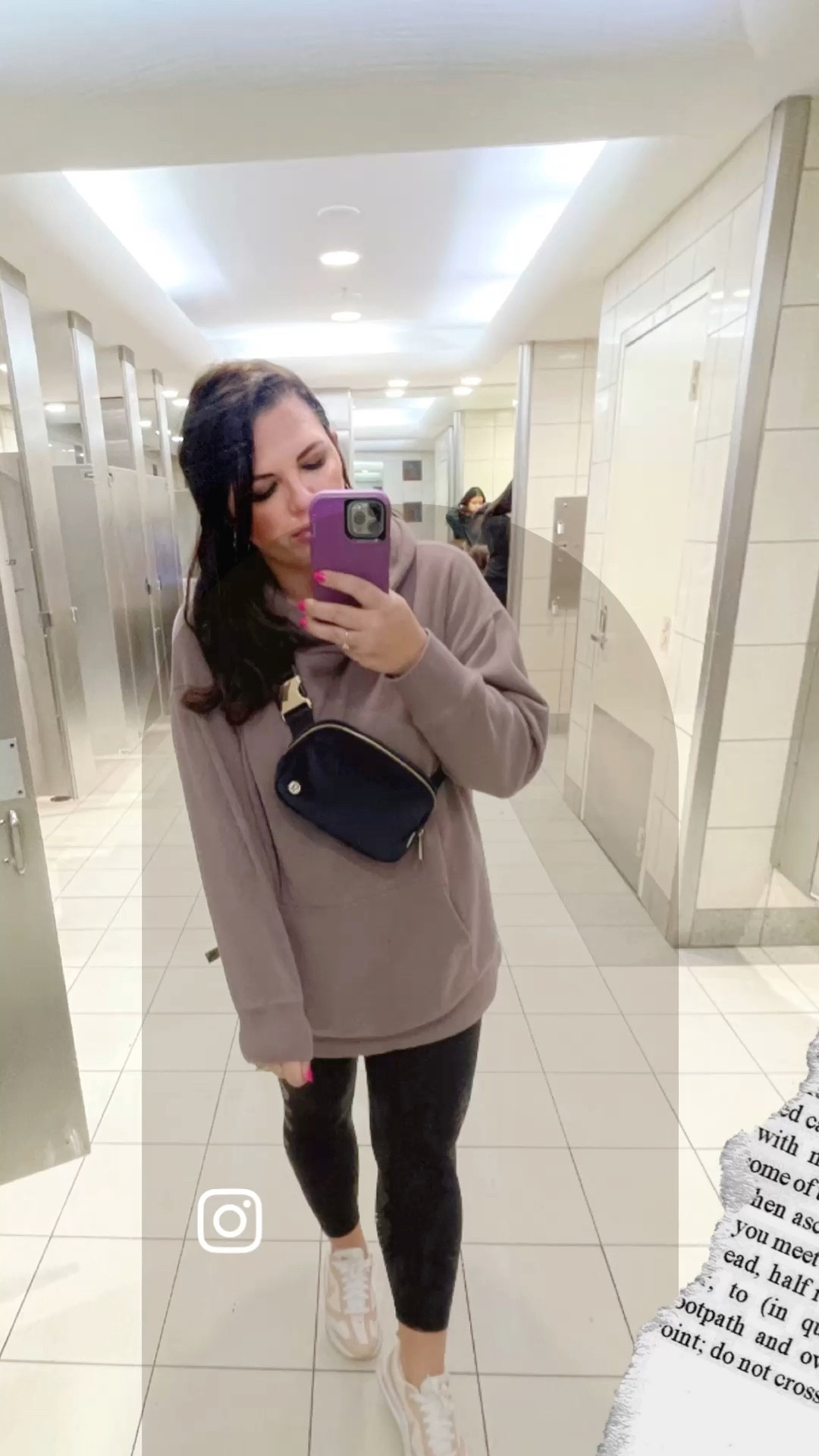 Airport outfit. My lululemon leggings, belt bag, & sports bras are the best to fly in! These leggings don’t budge! No metal in the bra either because I’m not getting another pat down 🤪 Love y’all 😘

#LTKtravel #LTKFind #LTKstyletip