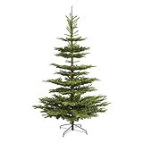 Amazon.com: Nearly Natural 7.5ft. Layered Washington Spruce Artificial Christmas Tree with and 13... | Amazon (US)
