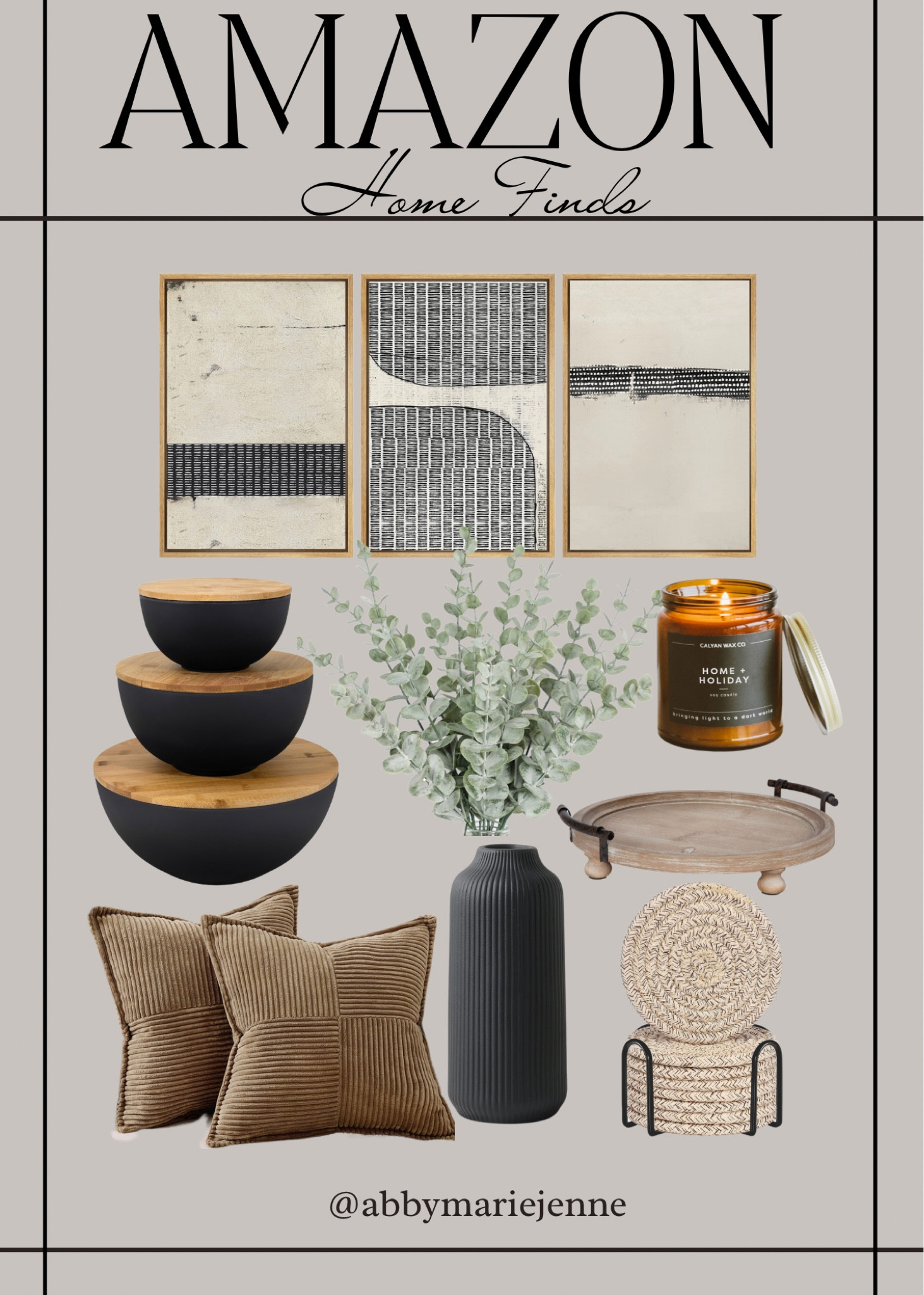 Amazon home decor. Amazon home. Looks for less. Home decor. Neutral decor. Neutral home decor. Beau trap style. Trending. 

#LTKfindsunder50 #LTKhome #LTKsalealert
