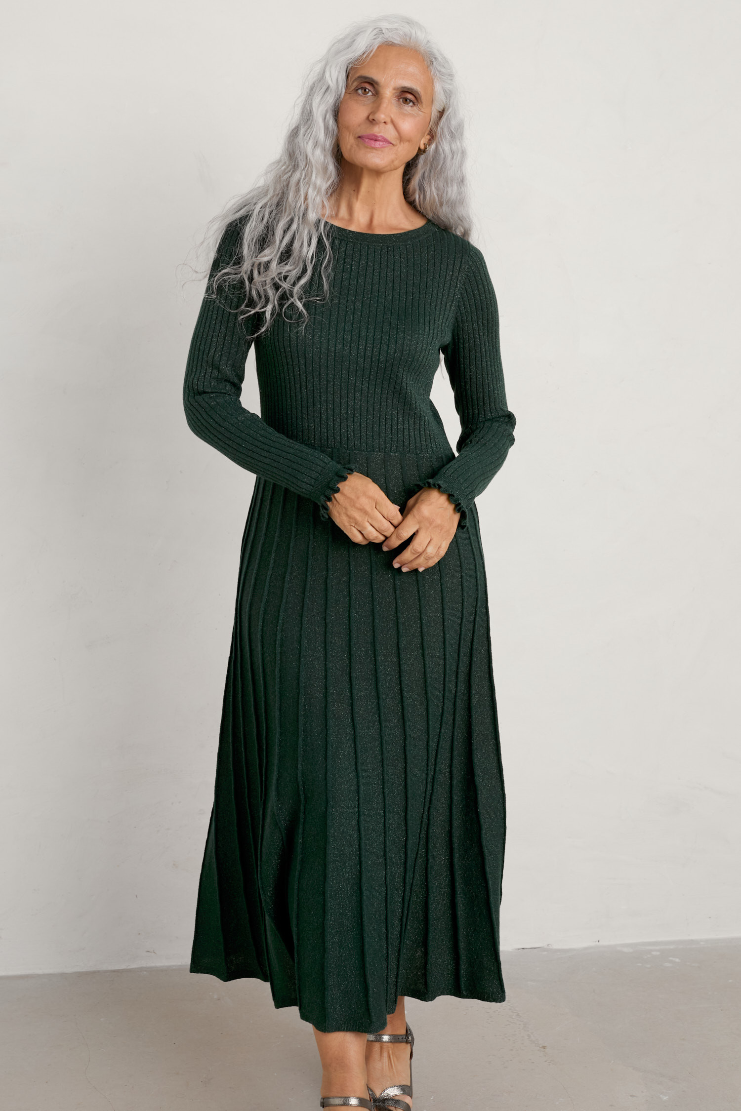 Glass Stem Sparkly Knitted Dress | Seasalt Cornwall